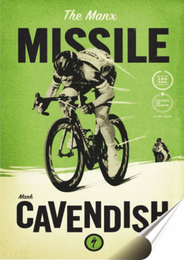 Rower Plakat Samoprzylepny Retro Plakietka(motyw metalowego szyldu)#10438