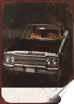 Dodge Plakat Samoprzylepny Retro Plakietka(motyw metalowego szyldu)#11299