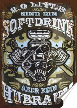 Garaż Plakat folia Samoprzylepna Plakietka(motyw metalowego szyldu)#20016