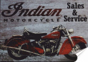 Harley Plakat folia Samoprzylepna Plakietka(motyw metalowego szyldu)#20035