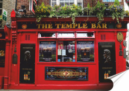 Bar Plakat folia Samoprzylepna Plakietka(motyw metalowego szyldu)#20128