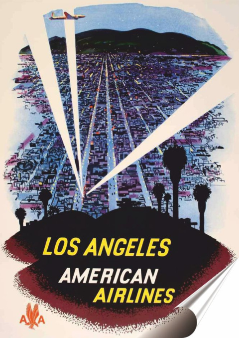 Las Vegas Plakat folia Samoprzylepna Plakietka(motyw metalowego szyldu)#20178