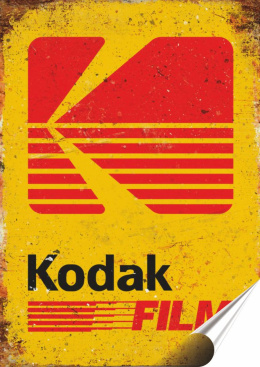 Kodak Plakat folia Samoprzylepna Plakietka(motyw metalowego szyldu)#20342