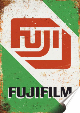 fujifilm Plakat folia Samoprzylepna Plakietka(motyw metalowego szyldu)#20346