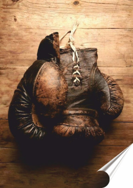 Boks Plakat folia Samoprzylepna Plakietka(motyw metalowego szyldu)#20393