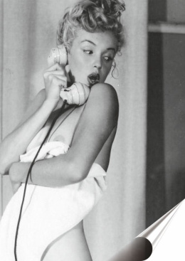 Marylin Plakat folia Samoprzylepna Plakietka(motyw metalowego szyldu)#20405