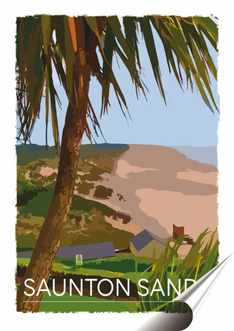 Sauton Plakat folia Samoprzylepna Plakietka(motyw metalowego szyldu)#20428