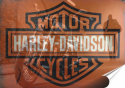 Harley Plakat folia Samoprzylepna Plakietka(motyw metalowego szyldu)#21240