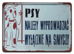 PRL METALOWY PLAKAT RETRO OBRAZEK SZYLD BLACHA VINTAGE #18846