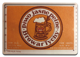 PRL METALOWY PLAKAT RETRO OBRAZEK SZYLD BLACHA VINTAGE #18907