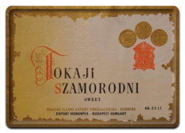 PRL METALOWY PLAKAT RETRO OBRAZEK SZYLD BLACHA VINTAGE #18921