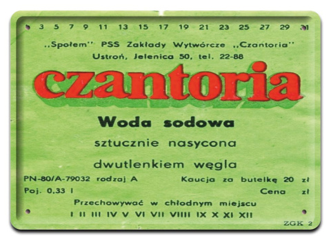 PRL METALOWY PLAKAT RETRO OBRAZEK SZYLD BLACHA VINTAGE #18933