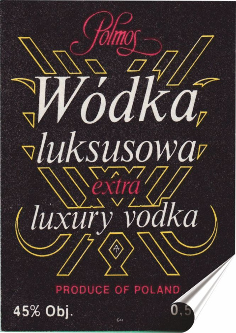 PRL Plakat folia Samoprzylepna Plakietka(motyw metalowego szyldu)#18896