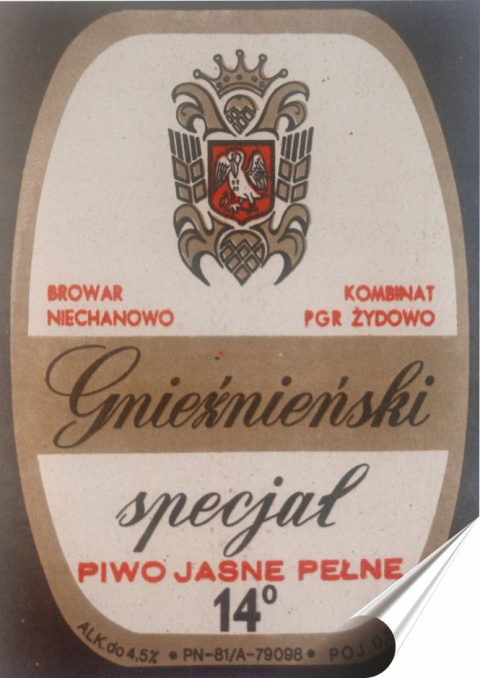 PRL Plakat folia Samoprzylepna Plakietka(motyw metalowego szyldu)#18898