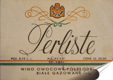 PRL Plakat folia Samoprzylepna Plakietka(motyw metalowego szyldu)#18916