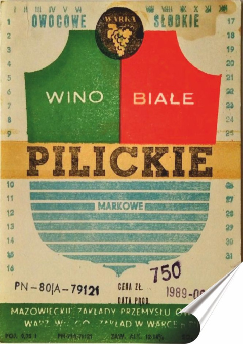 PRL Plakat folia Samoprzylepna Plakietka(motyw metalowego szyldu)#18918